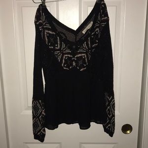 abercrombie multicolored sweater